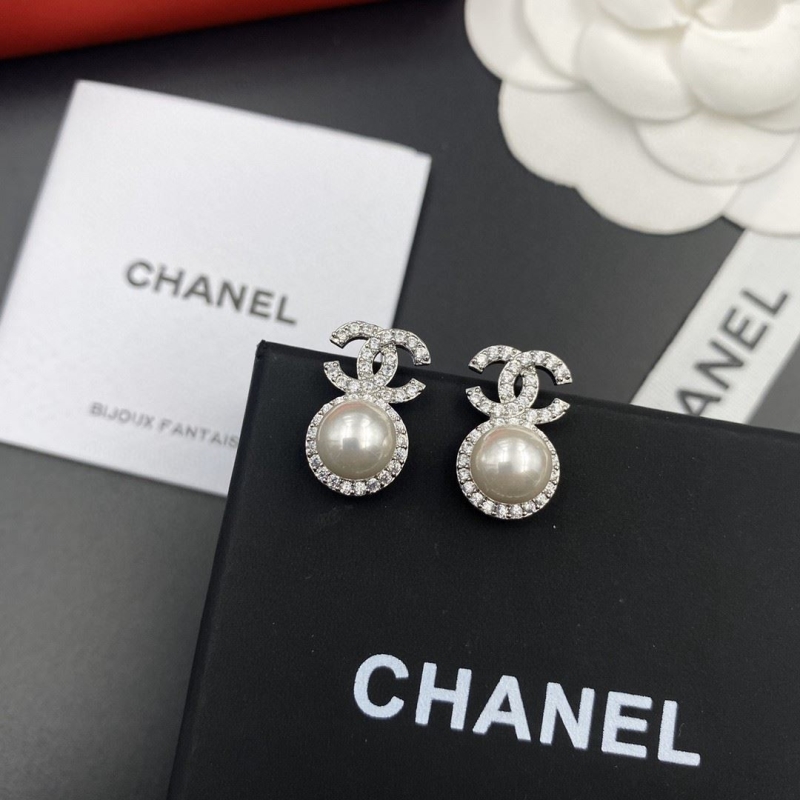 Ch*el earrings